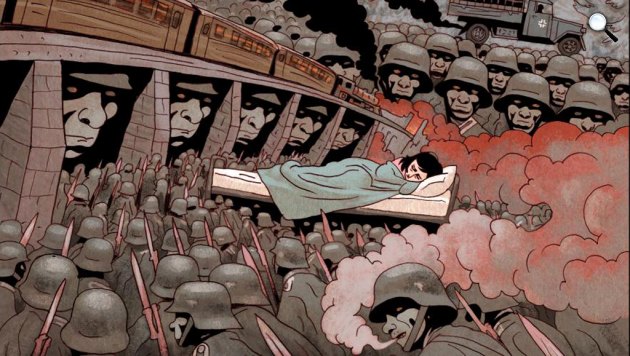 Ari Folman - David Polonsky: Anne Frank naplója - képregény (Fotó: amazon.com)