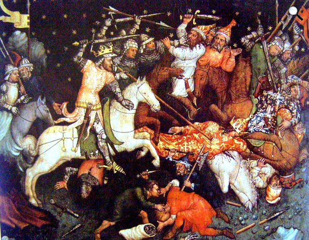 I. (Nagy) Lajos győzelme a törökök felett Bulgáriában, 1320 (Fotó: Magyar Anjou Legendárium / OSZK)