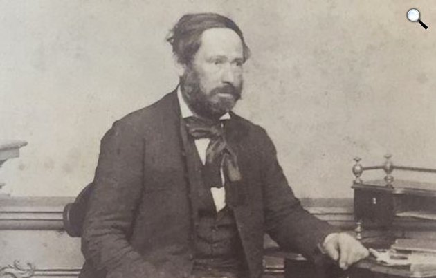 Tompa Mihály (1817-1868) lirai, epikai költő  és egyházi iró, a népies nemzeti költészet egyik kimagasló alakja (Fotó: OSZK)