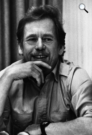 Václav Havel (1936-2011) író, politikus (Fotó: vaclavhavel-library.org)