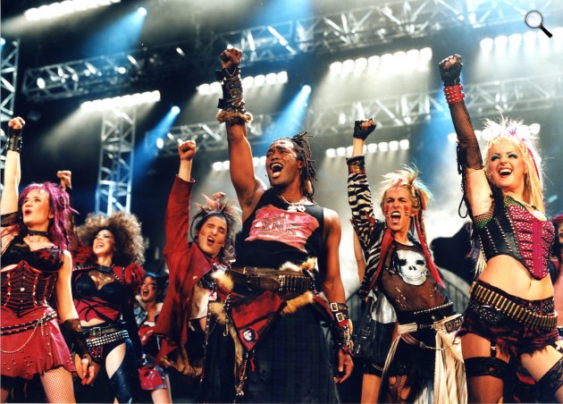 Queen - We Will Rock You című musical (Fotó: Facebook)