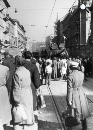 1956. október, Budapest (Fotó: Fortepan)