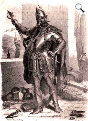 Kovács Mihály: Báró ruszkai Dobó István (1502-1572) Eger várkapitánya, 1880 (Fotó: bildarchivaustria.at)