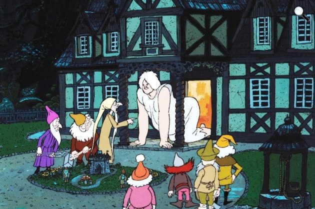 Nepp József - Hófehér, 1984 (Fotó: port.hu)