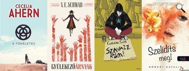 Ifjúsági könyvek 2017 - Rick Riordan: Percy Jackson és a görög istenek; Caleb Krisp: Állítsátok meg Ivyt! – Ivy Pocket 2; Lars Joachim Grimstad: Eltűnt gyerekek; Joss Stirling: Summer