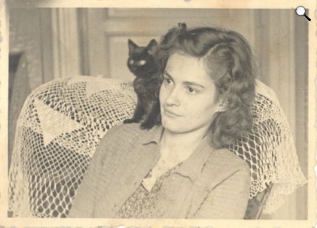 Polcz Alaine (1922-2007) író, pszichológus (Fotó: PIM) 