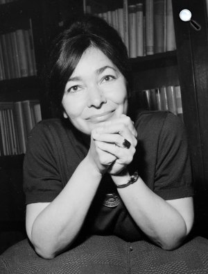 Szabó Magda (1917-2007) író, műfordító 1964 (Fotó: Fortepan)