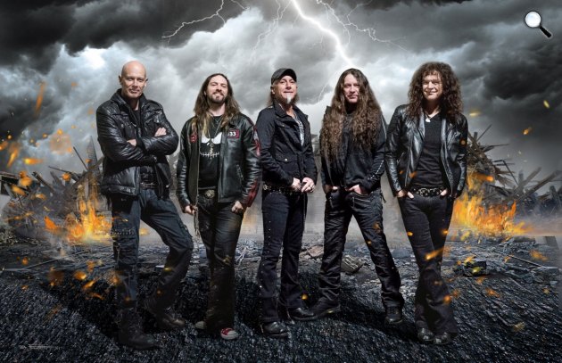 Accept heavy metal együttes, 2017 (Fotó: SajtóMűvek)
