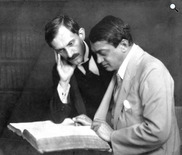 Ady Endre és Babits Mihály, 1917 (Fotó: OSZK)