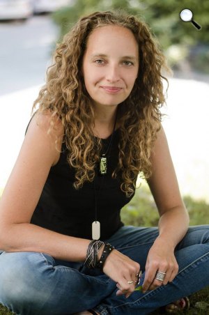 Fekete Judit író. marketing menedzser (Fotó: Berta Péter)