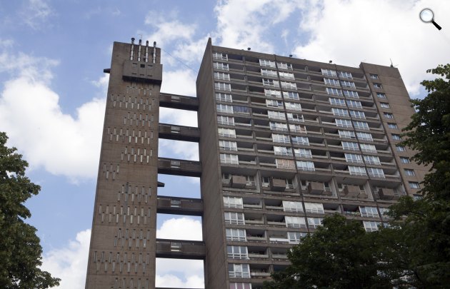 Goldfinger Ernő - Balfron Tower (Fotó: Sophia Schorr Kon / architecture.com)