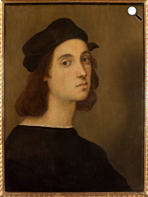 Raffaello Santi: Önarckép, 1506 (Fotó: Wikiart)