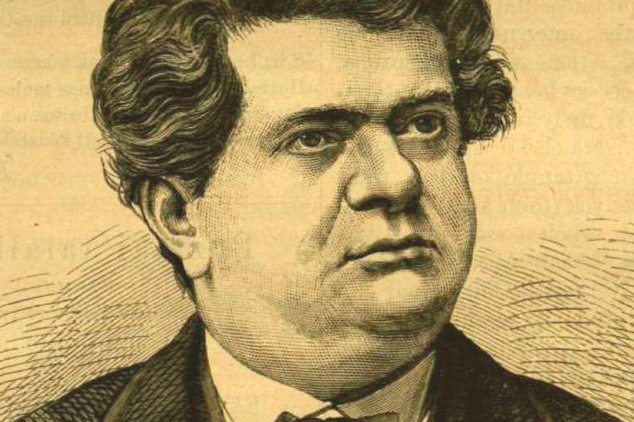 Csíksomlyói Csiky Gergely (1842-1891) drámaíró, műfordító, 1878 (Fotó: OSZK)