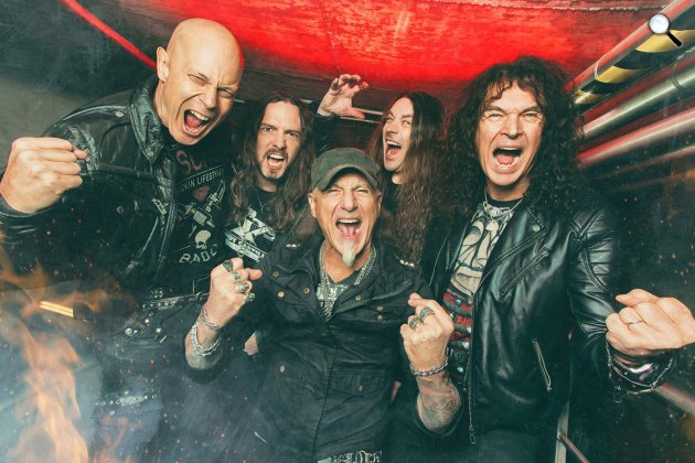 Accept heavy metal együttes, 2017 (Fotó: SajtóMűvek)