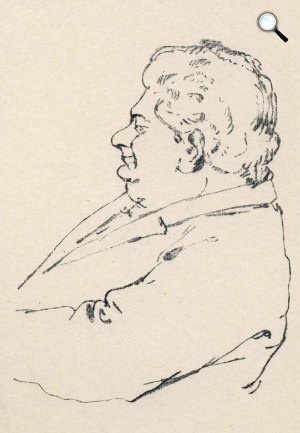 Jankó J.: Csiky Gergely (1842-1891) drámaíró, műfordító (Fotó: OSZK)