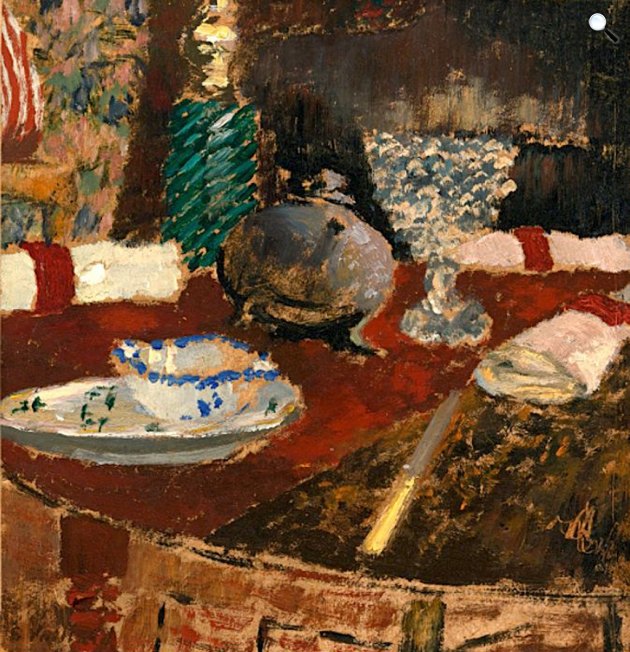Édouard Vuillard: La saucière et les ronds de serviette, 1896-1897 (Fotó: artnet.fr)