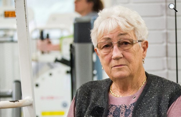 Fábiánné Rozsnyói Katalin kajak-kenu mesteredző Prima Primissima-díjas, 2017 (MTI Fotó: Balogh Zoltán)