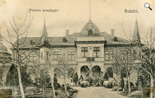 Francois Pezsgőgyár, Budafok (Fotó: museum-digital.de)