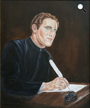 Joseph Mohr (1792-1848) osztrák pap, a Csendes éj szövegírója (Fotó: Wikipédia)