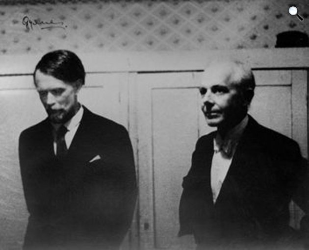  Bartók és Kodály egy képen, 1930-as évek (Fotó: Juan Gyenes / Együd Árpád Kulturális Központ Vaszary Képtár / OSZK)
