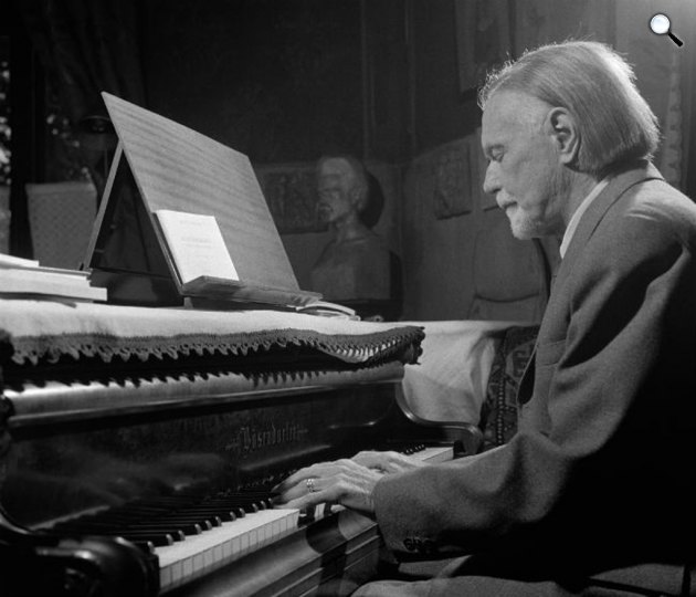 Kodály Zoltán (1882-1967) zeneszerző, zongoraművész, népzenekutató (Fotó: Médiaklikk)