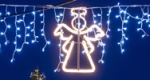 Advent - Ünnepi díszkivilágítás Egerben, a Dobó téren (MTI Fotó: Komka Péter)