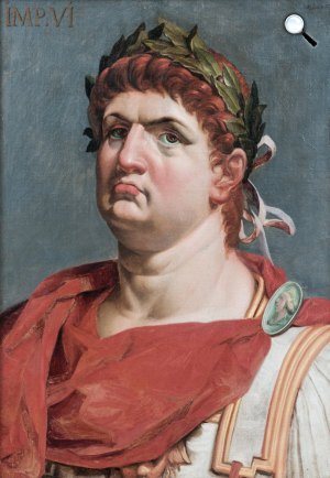 Abraham Janssens van Nuyssen: Nero Claudius Drusus Germanicus (37–68) római császár portréja, 1620 (Fotó: Wikimédia)