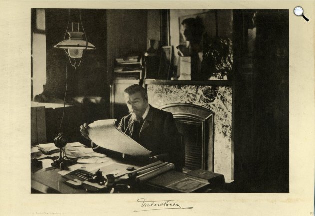 Victor Horta (1861-1947) belga építész (Fotó: victorhortamuseum.be)