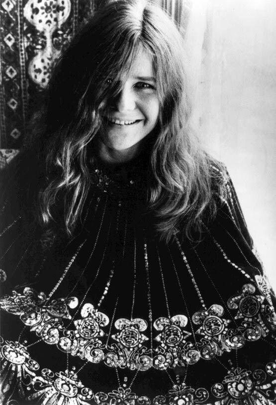 Janis Joplin (1943-1970) blues és rock énekesnő, 1969 (Fotó: Wikimedia/ebay/Ashley Famous Agency/Albert B. Grossman)