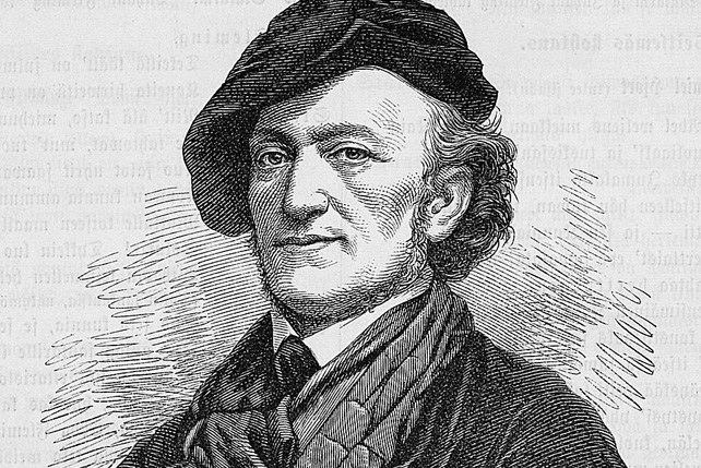 Richard Wagner (1813-1883) német zeneszerző, karmester, esztéta, 1876 (Fotó: Hans Peter Hansen/Wikipédia)