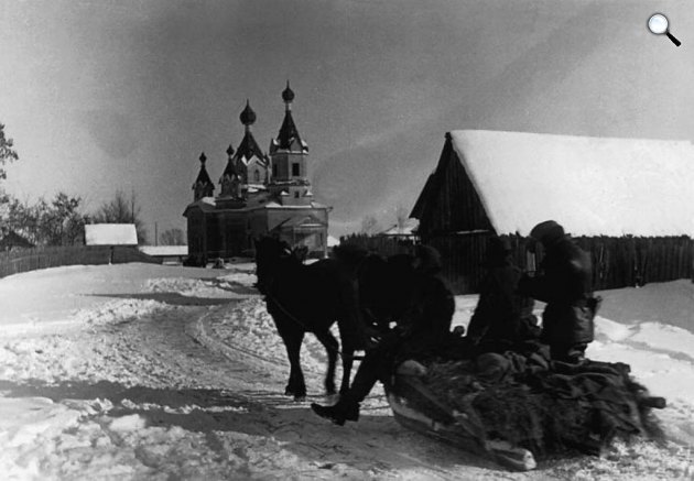 Magyar katonák a Don-kanyarnál, Ivanovkán, 1943. január - A doni katasztrófa (Fotó: Magyarország története)