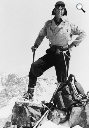 Edmund Hillary hegymászó, 1953 (Fotó: Wikimédia)