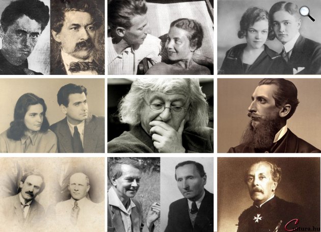 Magyar költők és írók, akik leveleztek (Fotó: OSZK, PIM, cultura.hu)
