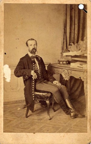 Madách Imre (1823-1864) drámaíró (Fotó: OSZK)