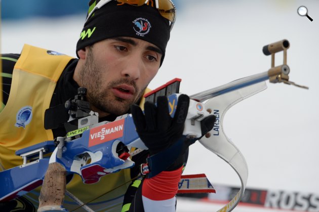 Martin Fourcade francia biathlonista, biathlon világkupa (Fotó: Facebook)