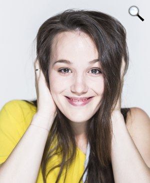 Mészáros Blanka színművész (Fotó: Nánási Pál)