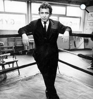 Norman Mailer (1923-2007) író, színész, rendező, 1963 (Fotó: Diane Arbus/The Norman Mailer Society)
