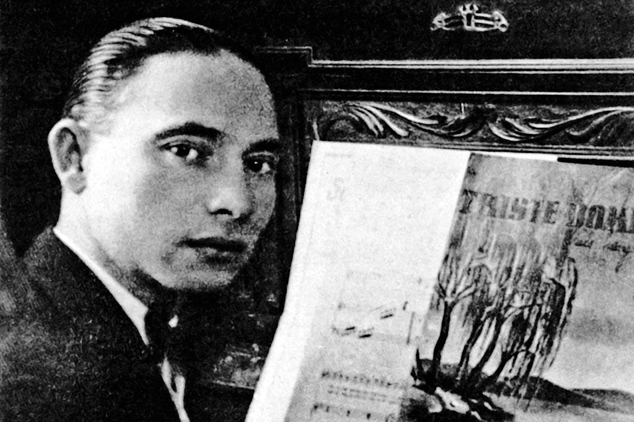 Seress Rezső (1889-1968) zeneszerző, zongorista (Fotó: szineszkonyvtar.hu)