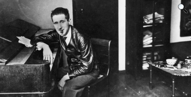 Bertolt Brecht (1898-1956) drámaíró, költő (Fotó: bertbrecht.de)