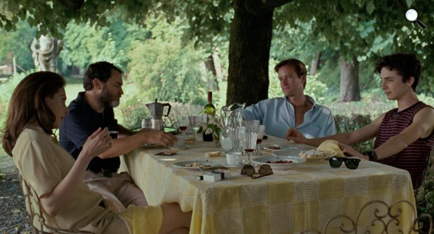 R.: Luca Guadagnino: Szólíts a neveden - Arnie Hammer és Timothée Chalamet, 2018 (Fotó: Intercom)