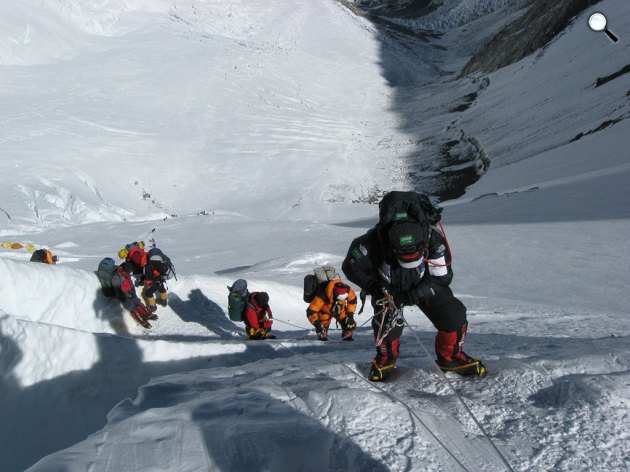 Hegymászók, Mount Everest, Nepál (Fotó: Pixabay)