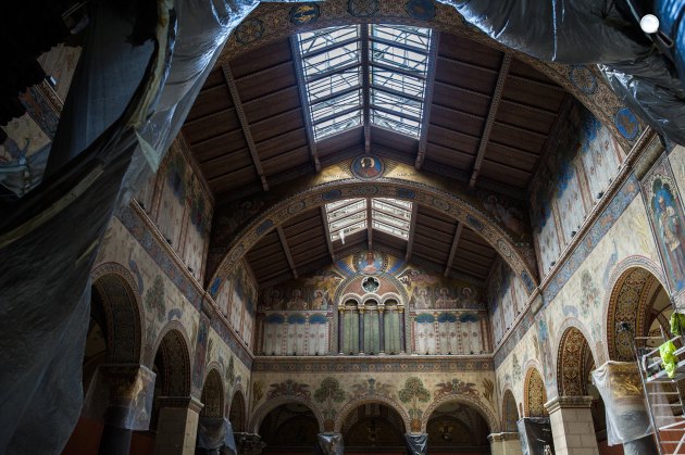 A Szépművészeti Múzeum felújított Román csarnoka, 2018 (MTI Fotó: Mónus Márton)