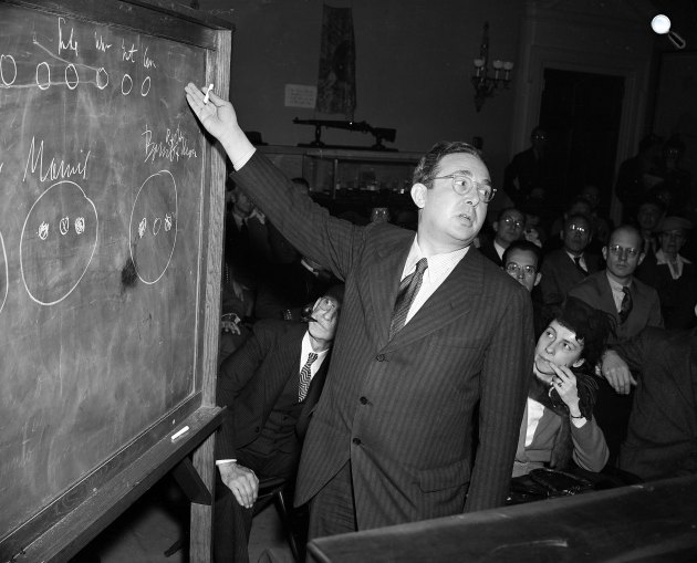 Szilárd Leó (1898-1964) világhírű magyar természettudós, az atombomba egyik feltalálója, fizikus (Fotó: Wikipédia)