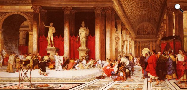 Virgilio Mattoni de la Fuente: Caligula udvara (Fotó: 1artgalery.com)