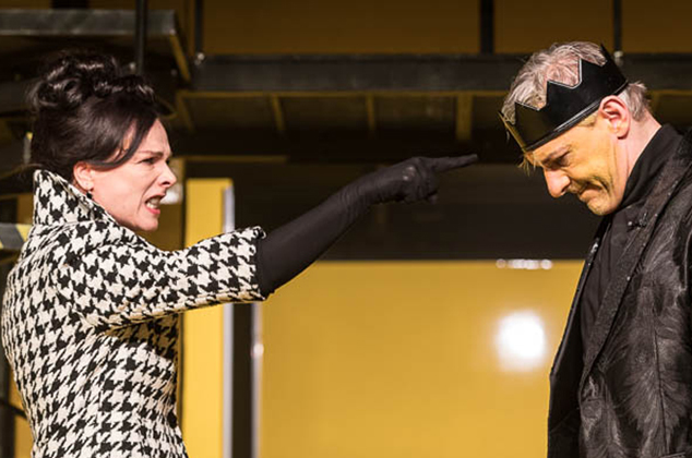 Shakespeare: III. Richárd - Kováts Adél és Alföldi Róbert, Radnóti Színház, 2018 (Fotó: Dömölky Dániel)