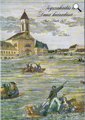 Életmentés a Dunán az 1838-as nagy pesti árvíz idején (Fotó: OSZK