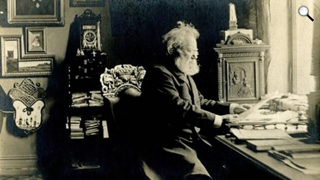 Henrik Ibsen (1928-1906) svéd drámaíró portréja (Fotó: Norvege.no)