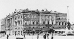 Az aradi színház. Szkalnitzky Antal tervezte. Megnyílt 1885. október 1-én. (Fotó: OSZK)