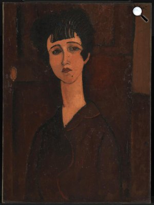 Amedeo Modigliani Egy lány portréja, 1917 (Fotó: Tate Gallery)