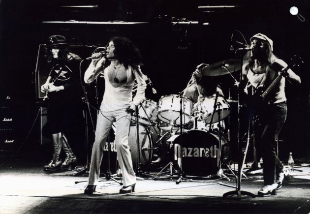 Nazareth hard rock együttes koncertje (Fotó: listal.com)